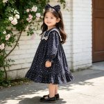 【66-140cm】ワンピースorロンパース 姉妹コーデ フリル リボン - 画像 (10)