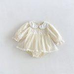【66-90cm】ロンパース ベビー 可愛い プリンセス - 画像 (3)