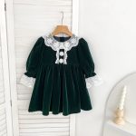 【66-130cm】ロンパースorワンピース 女の子 姉妹服 レース プリンセス - 画像 (8)