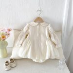【66-90cm】ロンパース ベビー プリンセス リボン - 画像 (4)