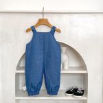 【73-110cm】サロペット ベビー デニム 通園・お出かけに - 画像 (7)