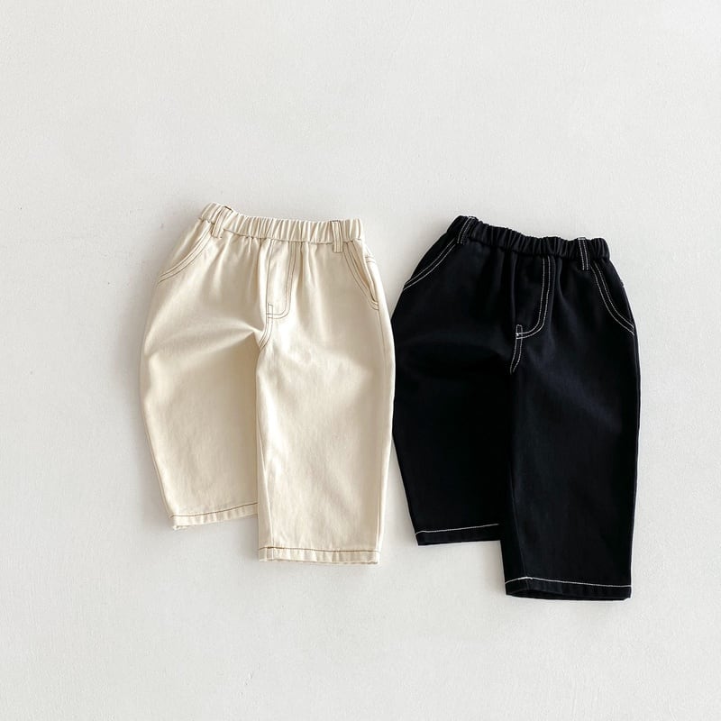 3e45acd1c8162141a9e0d73d39446d7d.jpg 【80-130cm】パンツ 男の子 カジュアル デニム - 画像 (1)