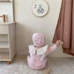【66-80cm】ロンパース ベビー 韓国風 可愛い フリル襟 - 画像 (13)
