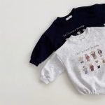 【66-90cm】長袖ロンパース ベビー 韓国風 可愛い クマ柄 - 画像 (6)