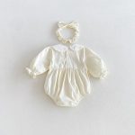 【66-130cm】ロンパースorワンピース 女の子 姉妹服 フランス風 レース - 画像 (9)