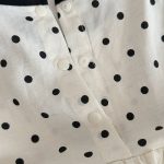 【73-100cm】ワンピースorセットアップ ベビー ドット柄 リボン - 画像 (11)