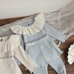 【73-100cm】セットアップ ベビー フリル 無地 - 画像 (10)