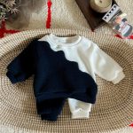 【66-90cm】セットアップ ベビー 配色 トレンド - 画像 (5)