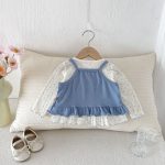【73-110cm】トップスorボトムスベビー 花柄 フリル - 画像 (10)