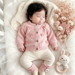 【66-90cm】カーディガン&レギンス ベビー キノコ スウィート - 画像 (8)