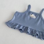 【73-110cm】トップスorボトムスベビー 花柄 フリル - 画像 (12)