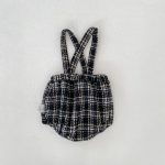 【66-90cm】サロペット ベビー チェック カジュアル - 画像 (9)