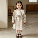 【66-130cm】ロンパースorワンピース 女の子 姉妹服 フランス風 フラワー - 画像 (8)