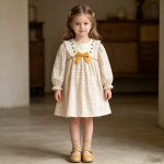 【66-130cm】ロンパースorワンピース 女の子 姉妹服 蝶結び 花柄 - 画像 (9)