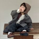 【73-110cm】ジャケットorTシャツ 男の子 テーラードカラー ゆったり - 画像 (5)