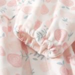 【66-90cm】ロンパース 可愛い ピンク ローズ 肌に優しい ベビー服 - 画像 (8)