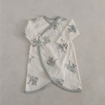 【66-90cm】ロンパース ベビー ナチュラル 恐竜柄 - 画像 (7)