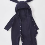 【66-100cm】カバーオール ベビー うさ耳帽 お出かけに - 画像 (7)