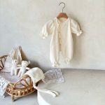 【BABY】ロンパース&帽子 ベビー おしゃれ 韓国風 ナチュラル - 画像 (7)