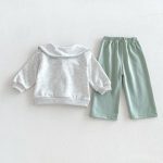 【73-110cm】トップス＆パンツ 女の子 カジュアル おしゃれ - 画像 (6)