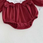 【66-90cm】ロンパース ベビー 可愛い 蝶結び - 画像 (12)