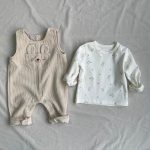 【66-100cm】Tシャツ&サロペット ベビー コーデュロイ 2点セット - 画像 (9)