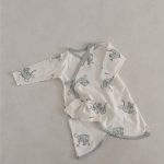 【66-90cm】ロンパース ベビー ナチュラル 恐竜柄 - 画像 (4)