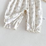 【66-90cm】ロンパース ベビー レイヤード フラワー柄 - 画像 (12)