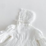 【66-90cm】ロンパース&帽子 ベビー レース リボン - 画像 (13)
