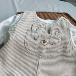【66-100cm】Tシャツ&サロペット ベビー コーデュロイ 2点セット - 画像 (4)