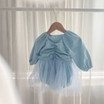 【66-90cm】ロンパース ベビー プリンセス チュール - 画像 (2)
