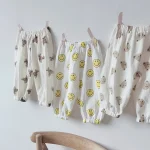 【73-120cm】パンツ ベビー 熊or笑顔柄 虫除け - 画像 (13)