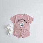 【80-130cm】セットアップ キッズ カートゥーン かわいい - 画像 (4)