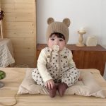 【66-100cm】Tシャツ&サロペット ベビー 可愛い ドット - 画像 (11)