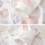 【66-90cm】ロンパース ベビー フラワー シンプル - 画像 (9)