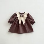 【73-100cm】ワンピース ベビー レトロ プリンセス - 画像 (6)