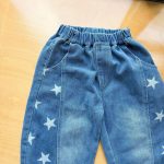 【80-150cm】パンツ キッズ デニム スター柄 - 画像 (13)