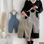 【80-130cm】サロペット 男の子 ポケット付き デニム - 画像 (7)