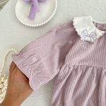 【66-130cm】ワンピースorロンパース 女の子 刺繍 姉妹服 コーデュロイ - 画像 (12)
