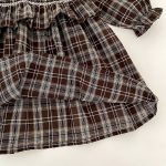 【66-130cm】ロンパースorワンピース ベビー レトロ チェック - 画像 (18)