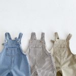 【80-130cm】サロペット 男の子 ポケット付き デニム - 画像 (4)