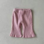 【70-120cm】ロングパンツ フレアパンツ 女の子 ベーシック カジュアル - 画像 (3)