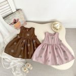 【73-120cm】ワンピースセット 女の子 可愛い フラワー - 画像 (8)