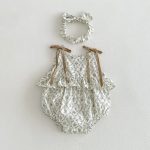 【90-140cm】ロンパースorワンピース ベビー ノースリーブ 姉妹コーデ - 画像 (10)