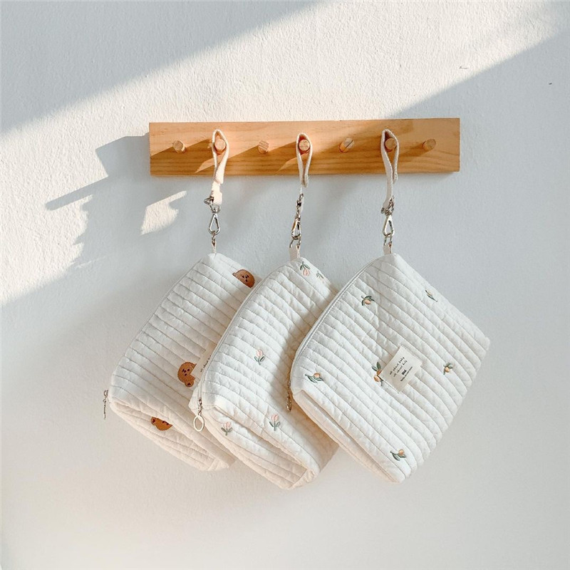 654989804207 (7) 【GOODS】バッグ 刺繍 シンプル 多機能 - 画像 (1)