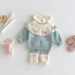 【66-100cm】セットアップ ベビー ニット 可愛い - 画像 (2)
