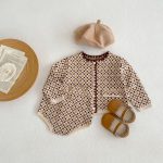 【66-90cm】カーディガンorパンツ ベビー ヒョウ柄 オシャレ - 画像 (5)