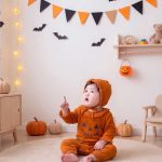 【66-90cm】オールインワン ベビー かぼちゃ ハロウィン - 画像 (11)