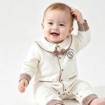 【59-90cm】ロンパース ベビー ワンプリント セーラー - 画像 (3)