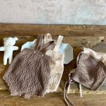 【66-90cm】ニットサロペットセット ベビー かぎ編み - 画像 (12)